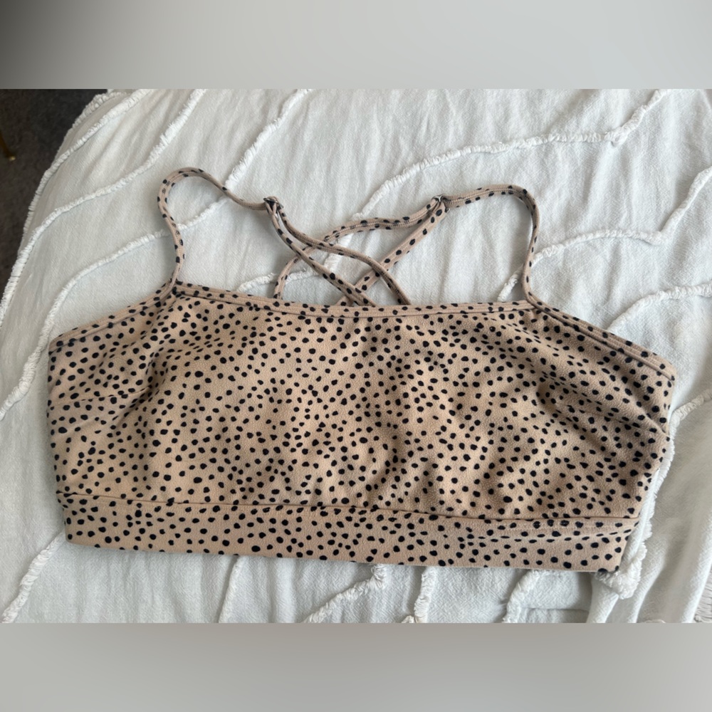Abercrombie and Fitch Cheetah Print Sports Bra